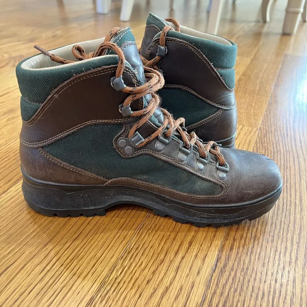 L.L. Bean Cresta Air 8000 Goretex Hiking Boots‎ Leather Mens 7 M, Womens 8.5 M